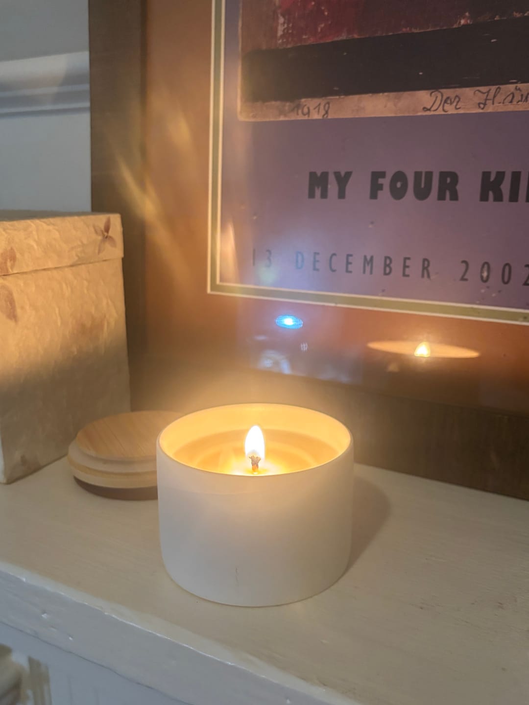 Customer photo review of Custom Candle | Made To Order