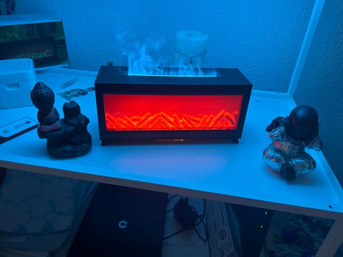 Customer photo review of Humidificador Estufa de Leña