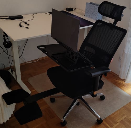 Customer photo review of Newtral Magic H Ergonomic Office Chair with Auto-following Lumbar Support
