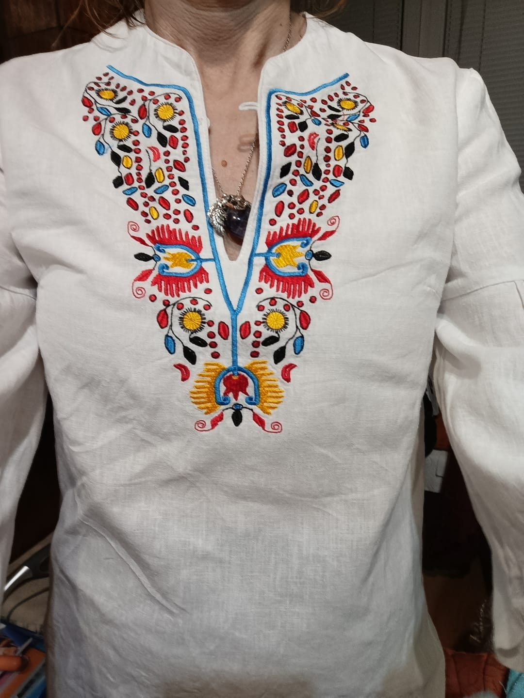 Customer photo review of Дамска риза "Плодородие"