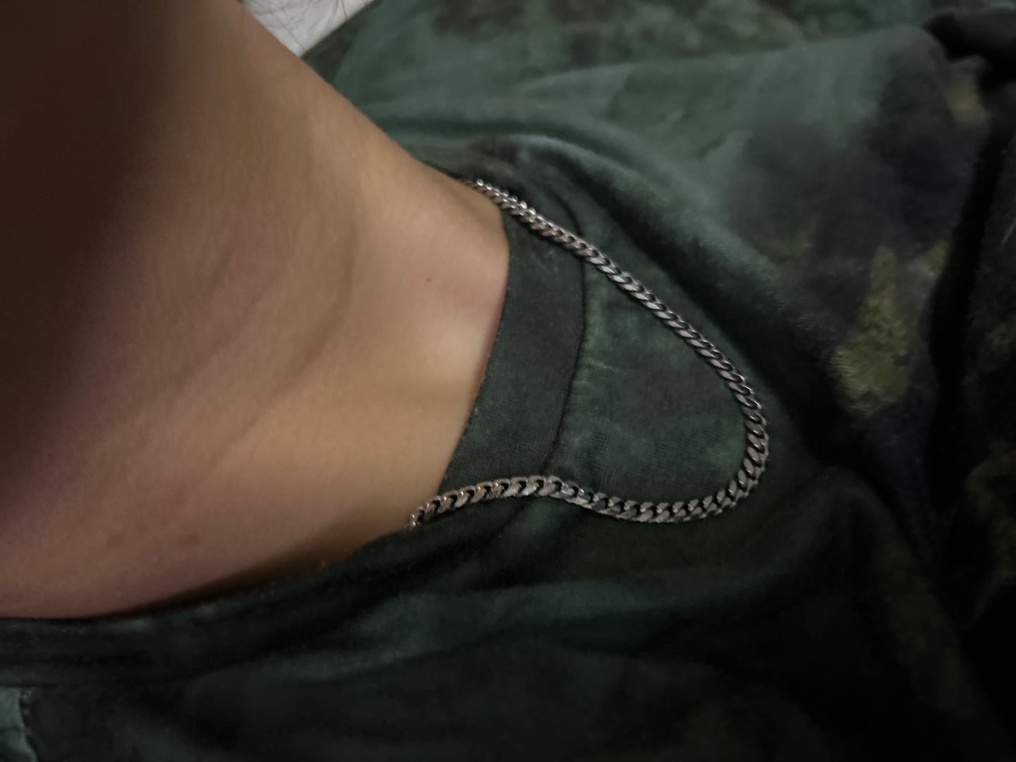Customer photo review of SILVER FIGARO BRACELET