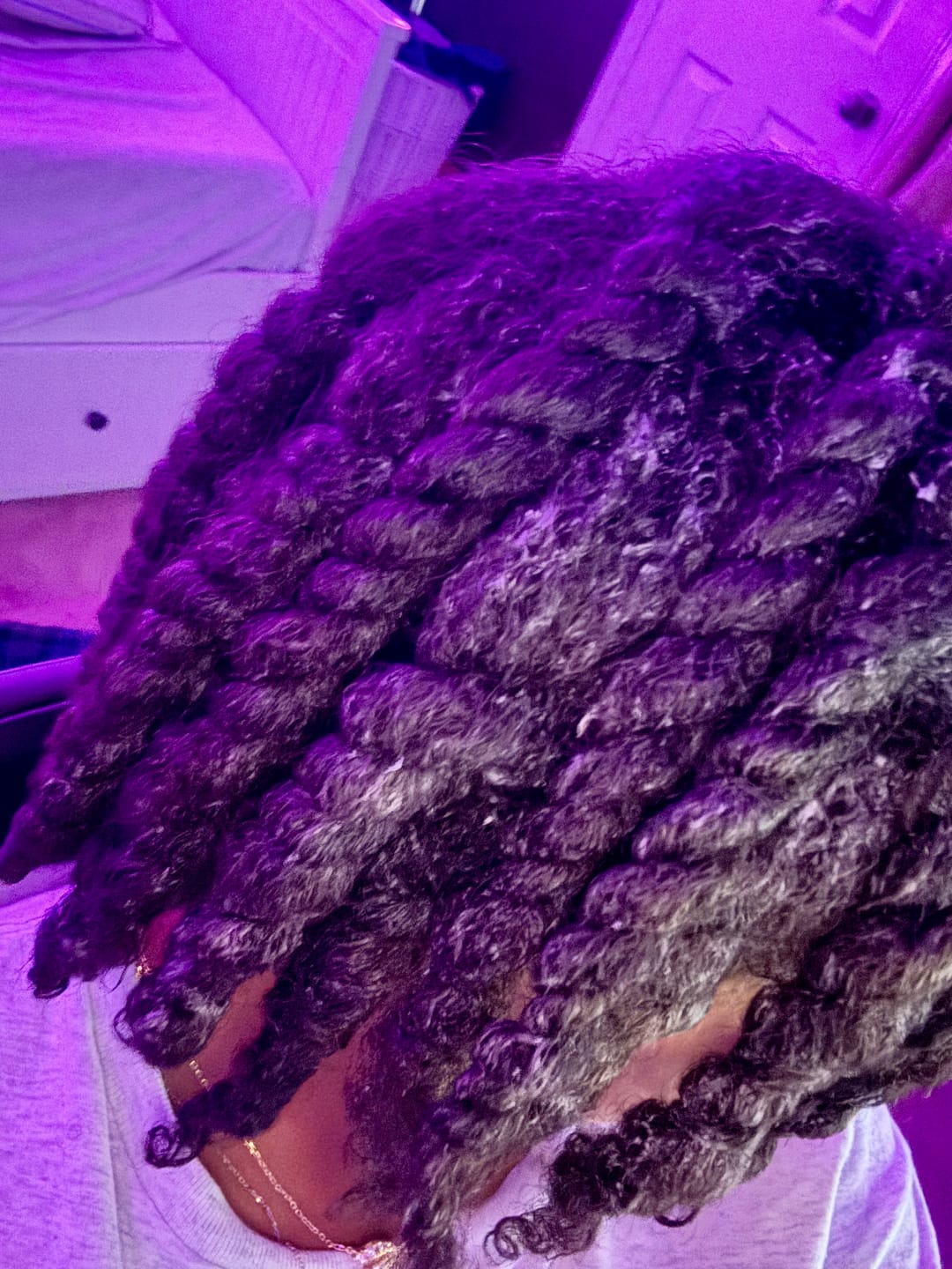 Customer photo review of Curl Cream - Honey Hydration