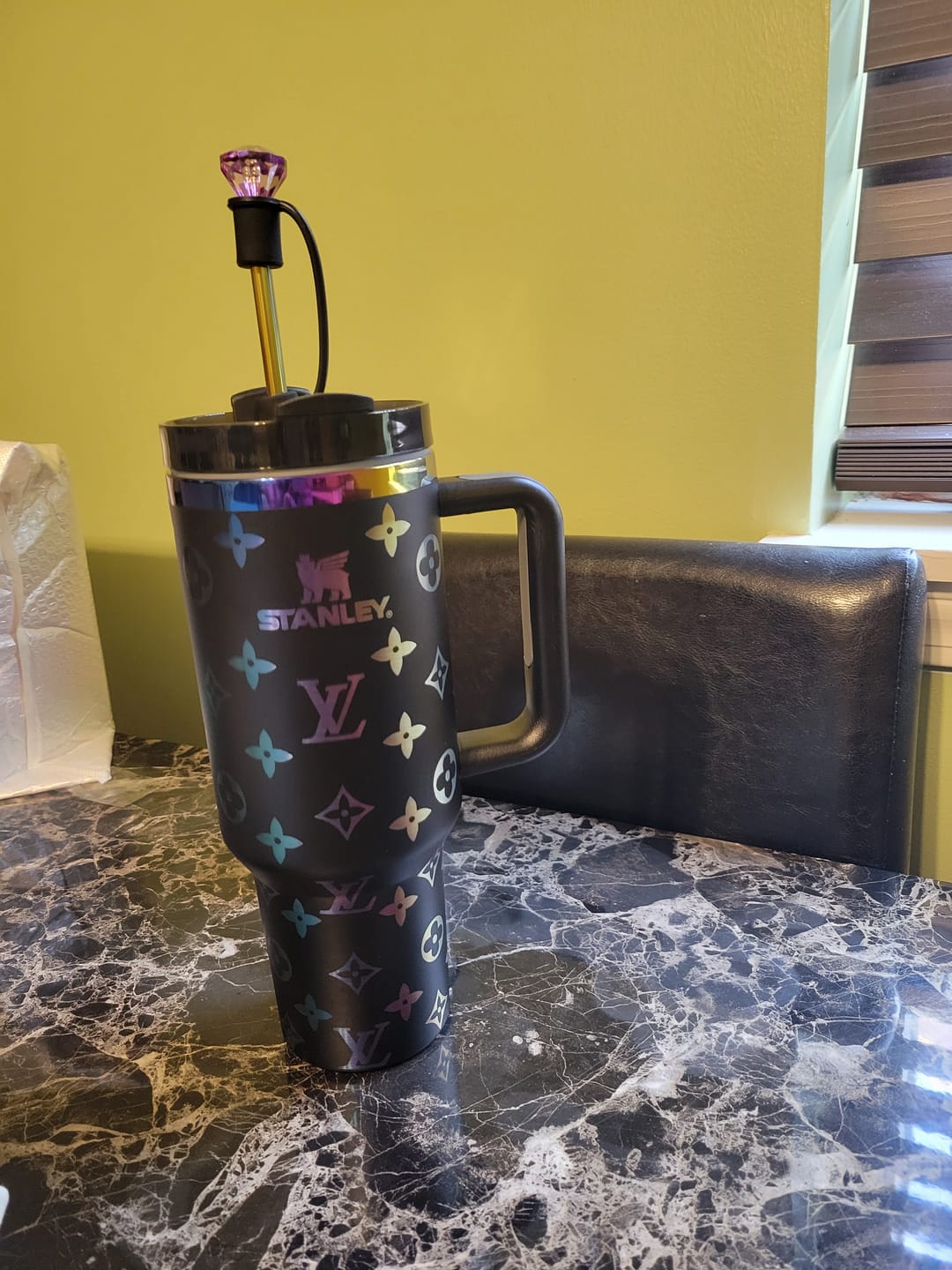 Customer photo review of LV designer Stanley 40OZ cup