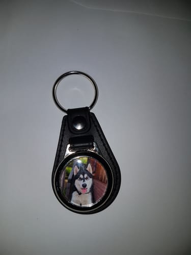 Customer photo review of Schlüsselanhänger mit Katzenfoto