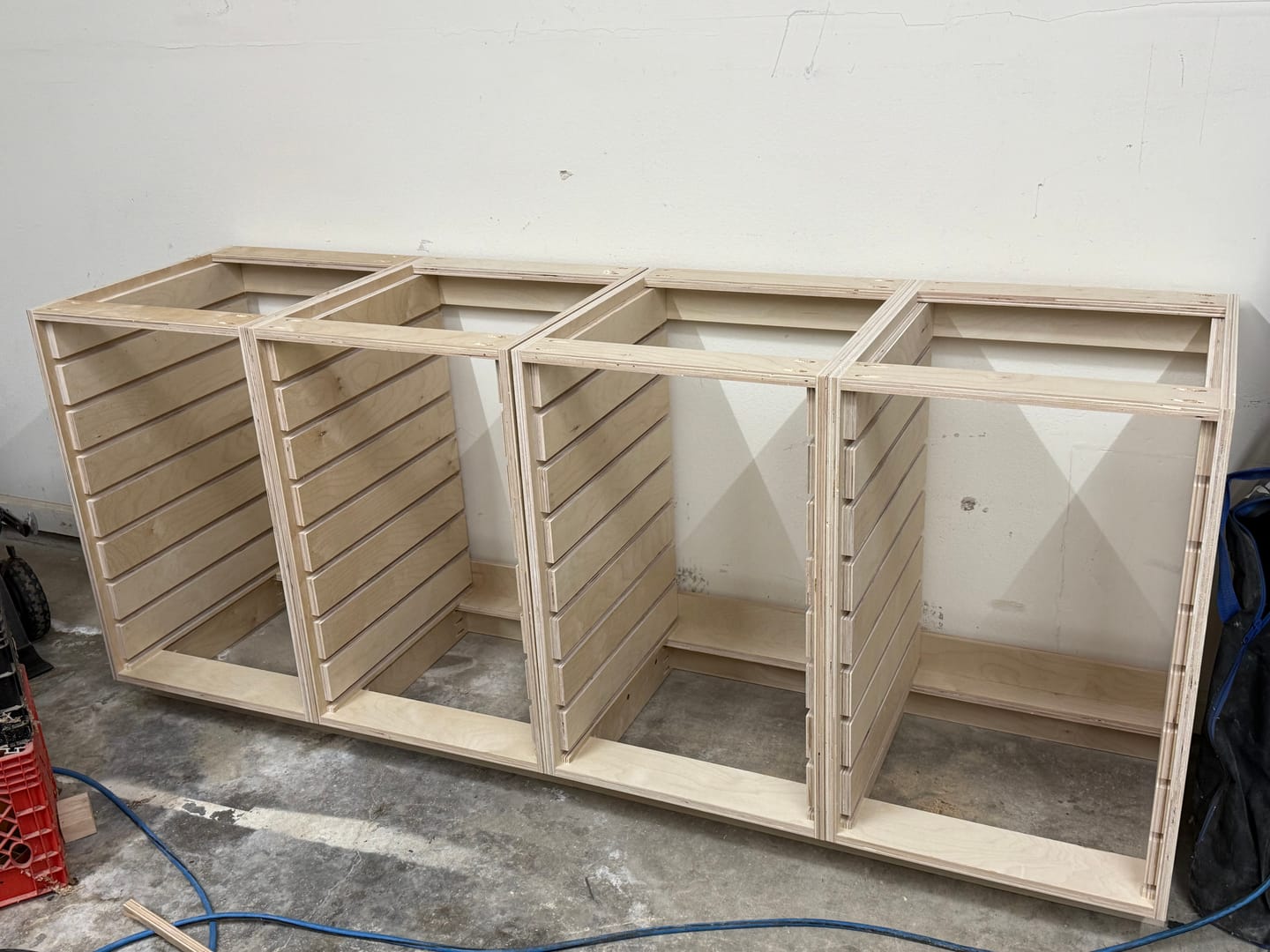 Customer photo review of DIY Base Shop Cabinet - DIGITAL DOWNLOAD
