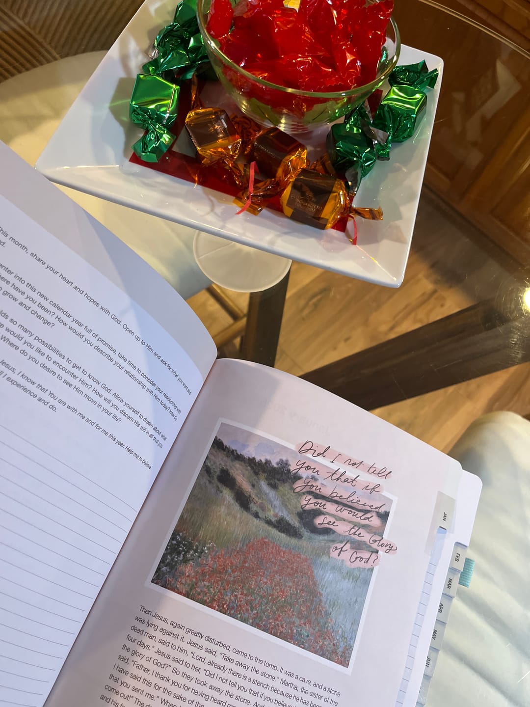 Customer photo review of 2025 Calendar Year Catholic Liturgical Planner // Big Layout