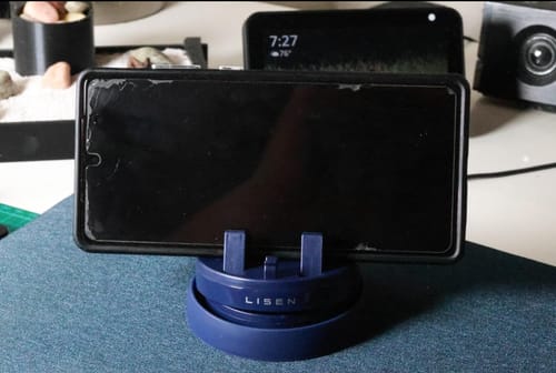 Customer photo review of 360° Rotatable Adhesive Dashboard Phone Holder