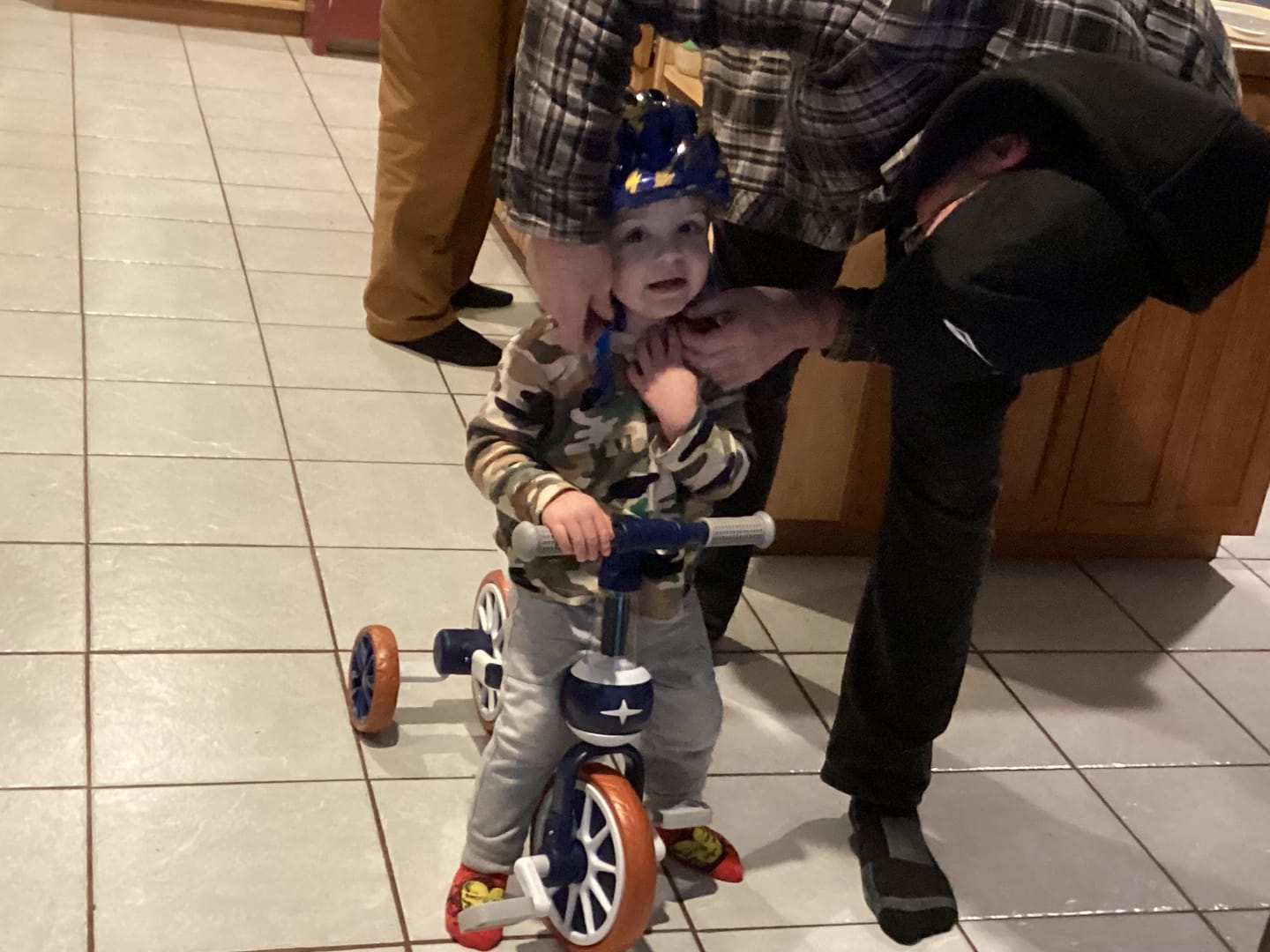 Customer photo review of Balance Bike 4 In 1