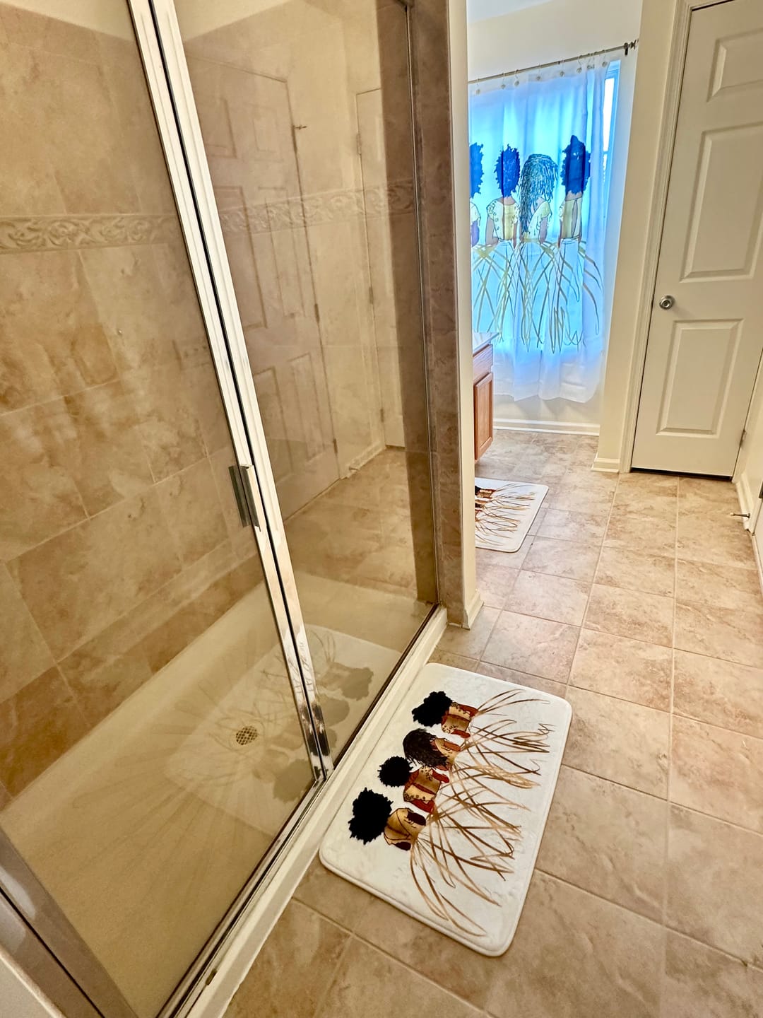 Customer photo review of Oro Bath Mat