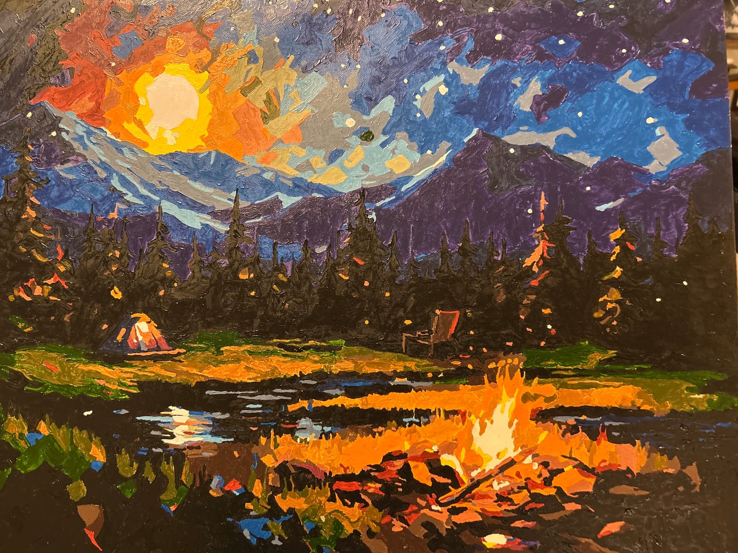 Customer photo review of Starry Night Gathering