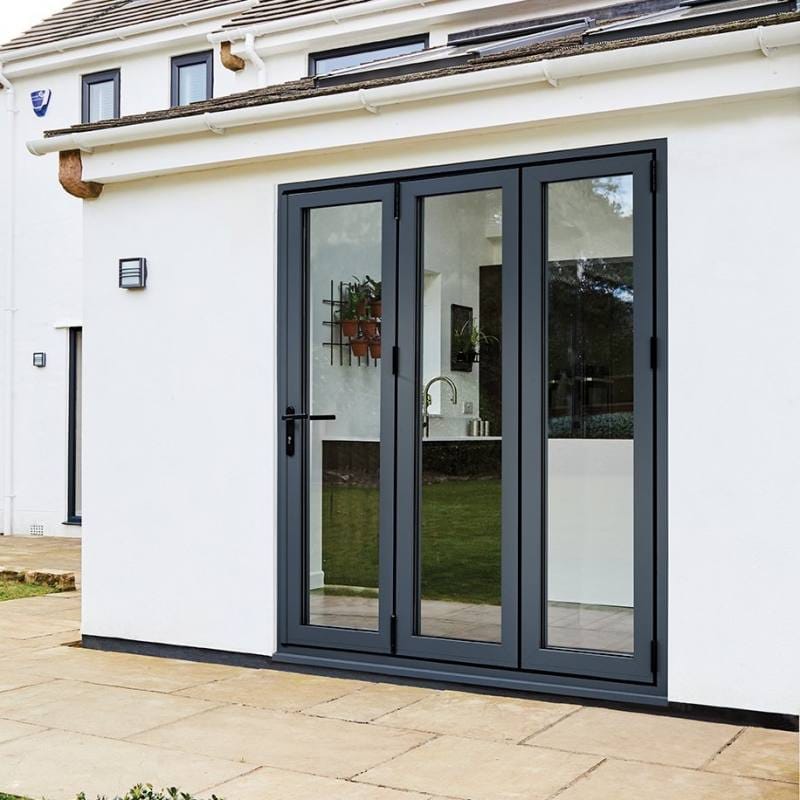 Customer photo review of 168" X 80" Grand Bifold Door