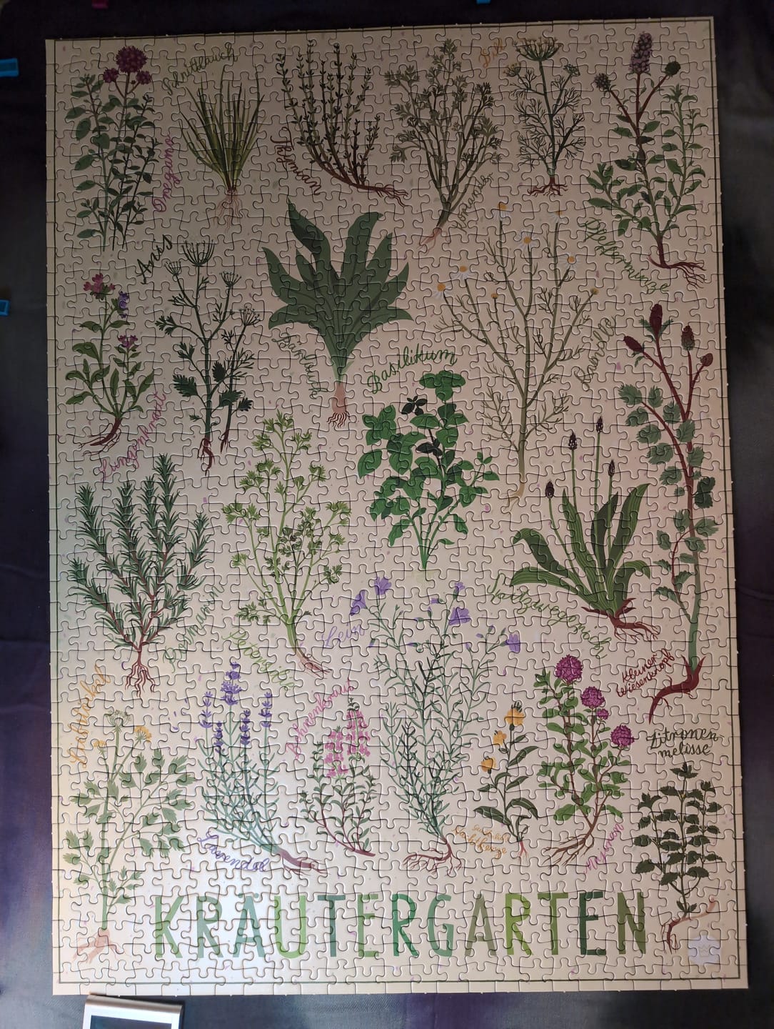 Customer photo review of Kräutergarten Puzzle