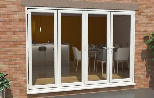 Customer photo review of 168" X 80" Grand Bifold Door