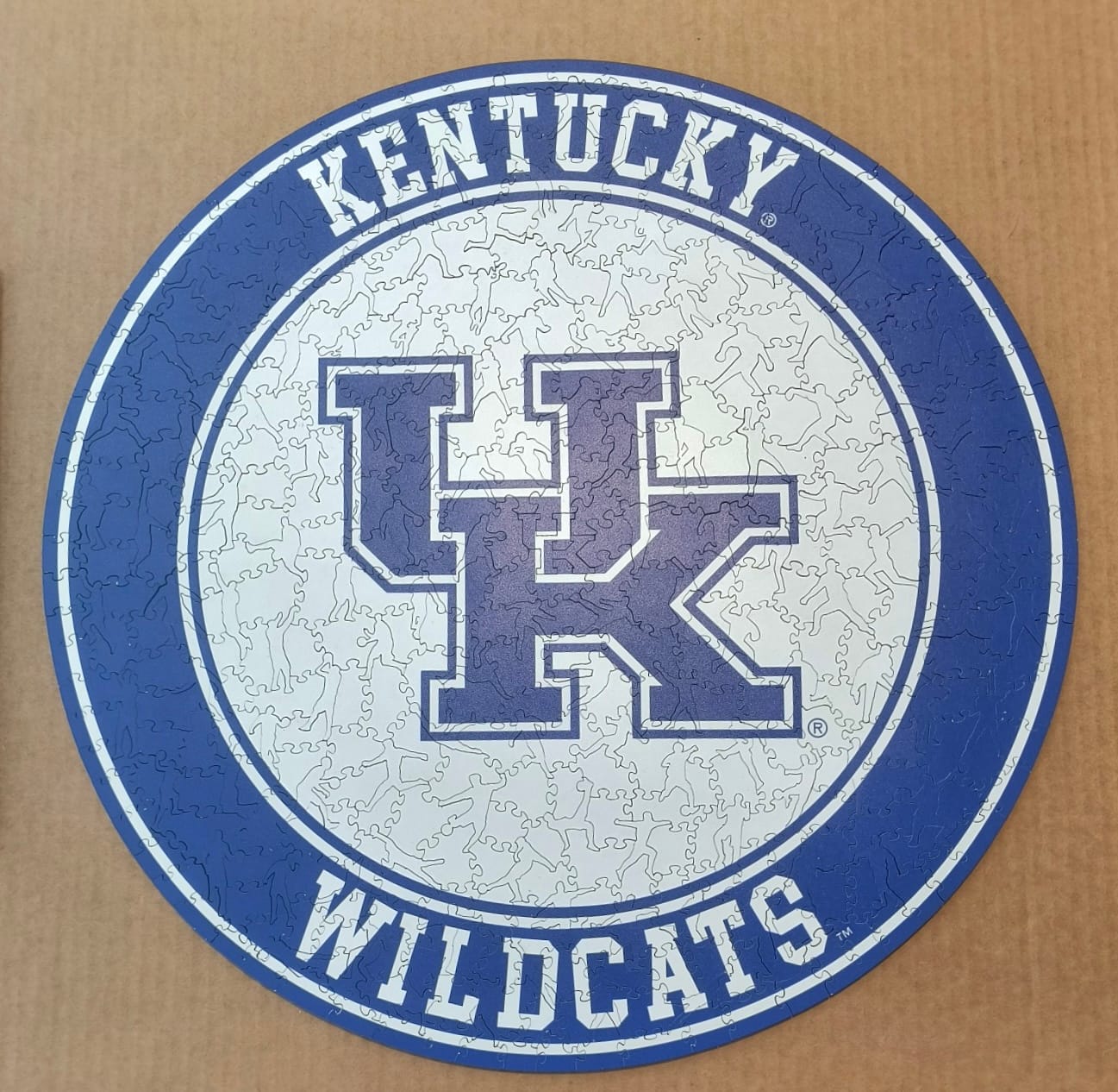Customer photo review of University of Kentucky - Wooden Puzzle