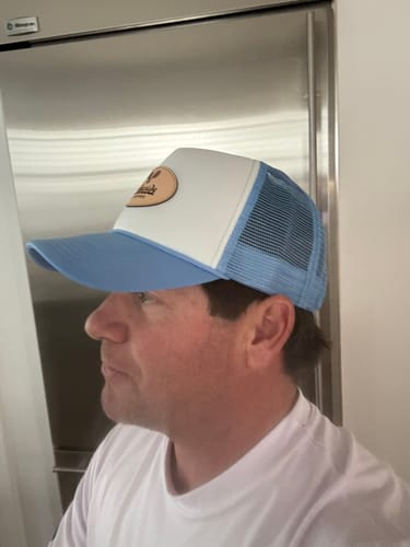 Customer photo review of Custom Foam Mesh-Back Trucker Hat