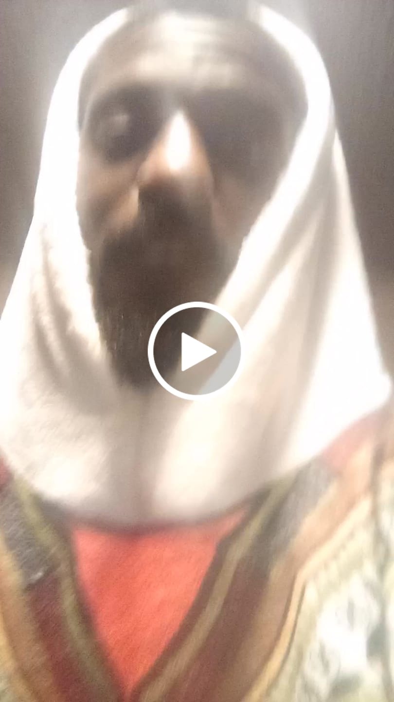 Customer video review of Africa Wearable Blanket Hoodie African Dashiki Royal Gold Version LT14
