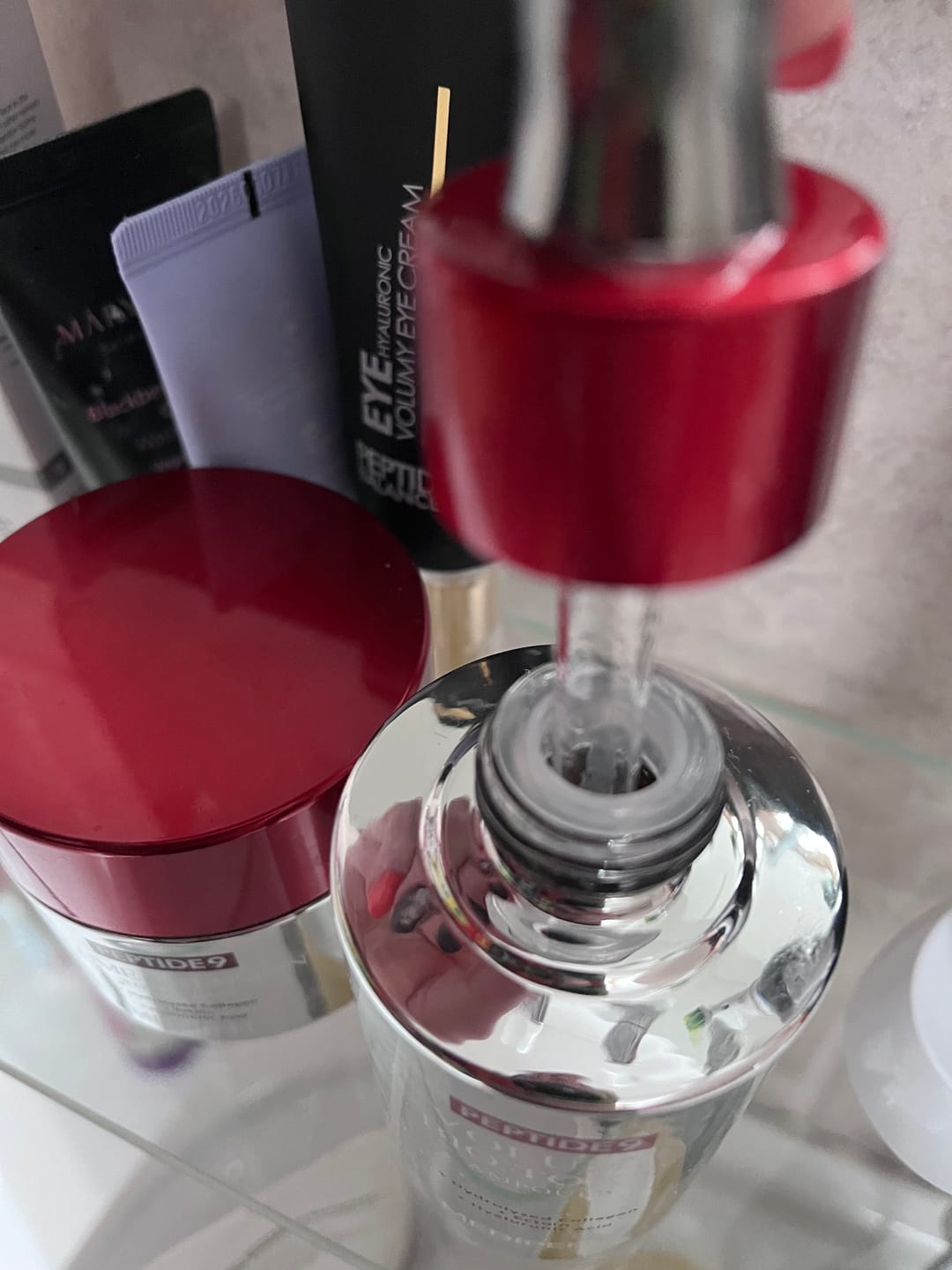 Customer photo review of Peptīdu ampula ar volufilīnu krunciņu novēršanai Medi-Peel Peptide 9 Volume Bio Tox Ampoule Pro