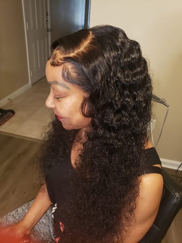 Customer photo review of Hold Me Down™ Adhesive Large