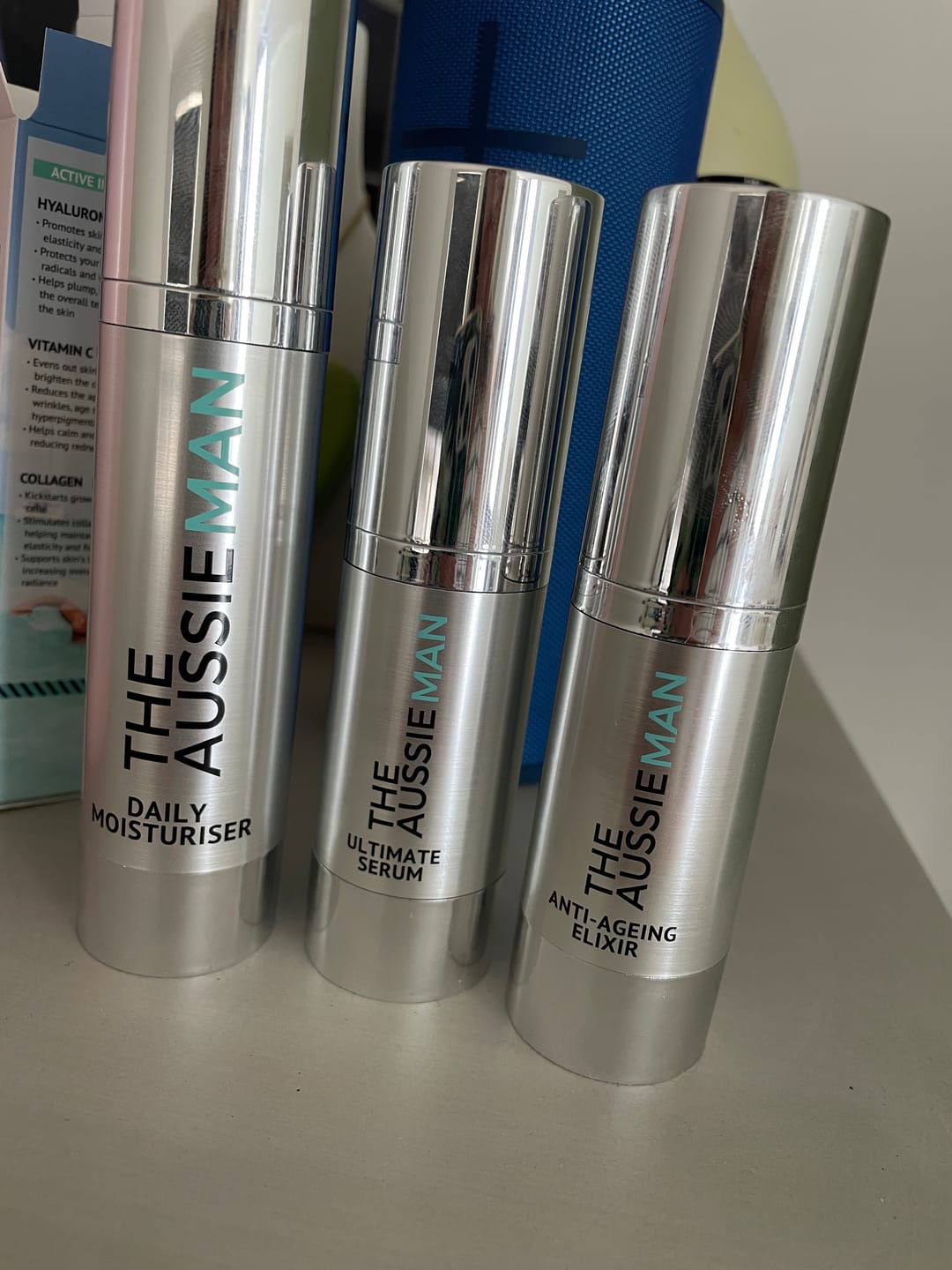 Customer photo review of Anti-Ageing Essentials Set