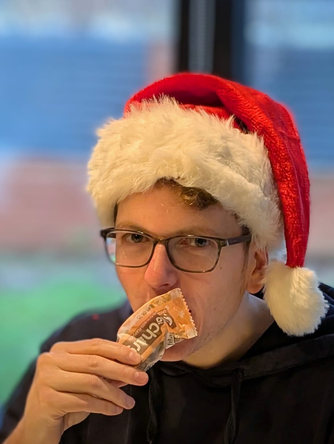Customer photo review of Xmas Flapjacks Choc Orange/ Gingerbread + Mixed