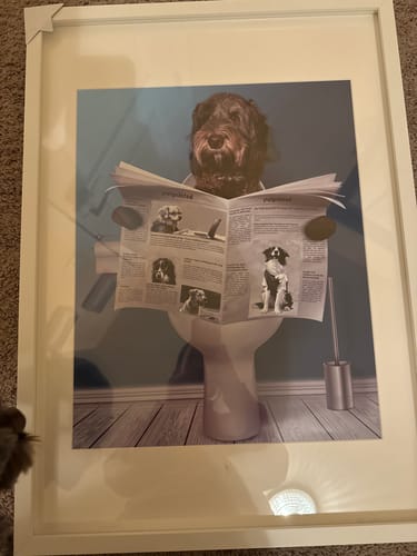 Customer photo review of Important meeting- Personalized poster