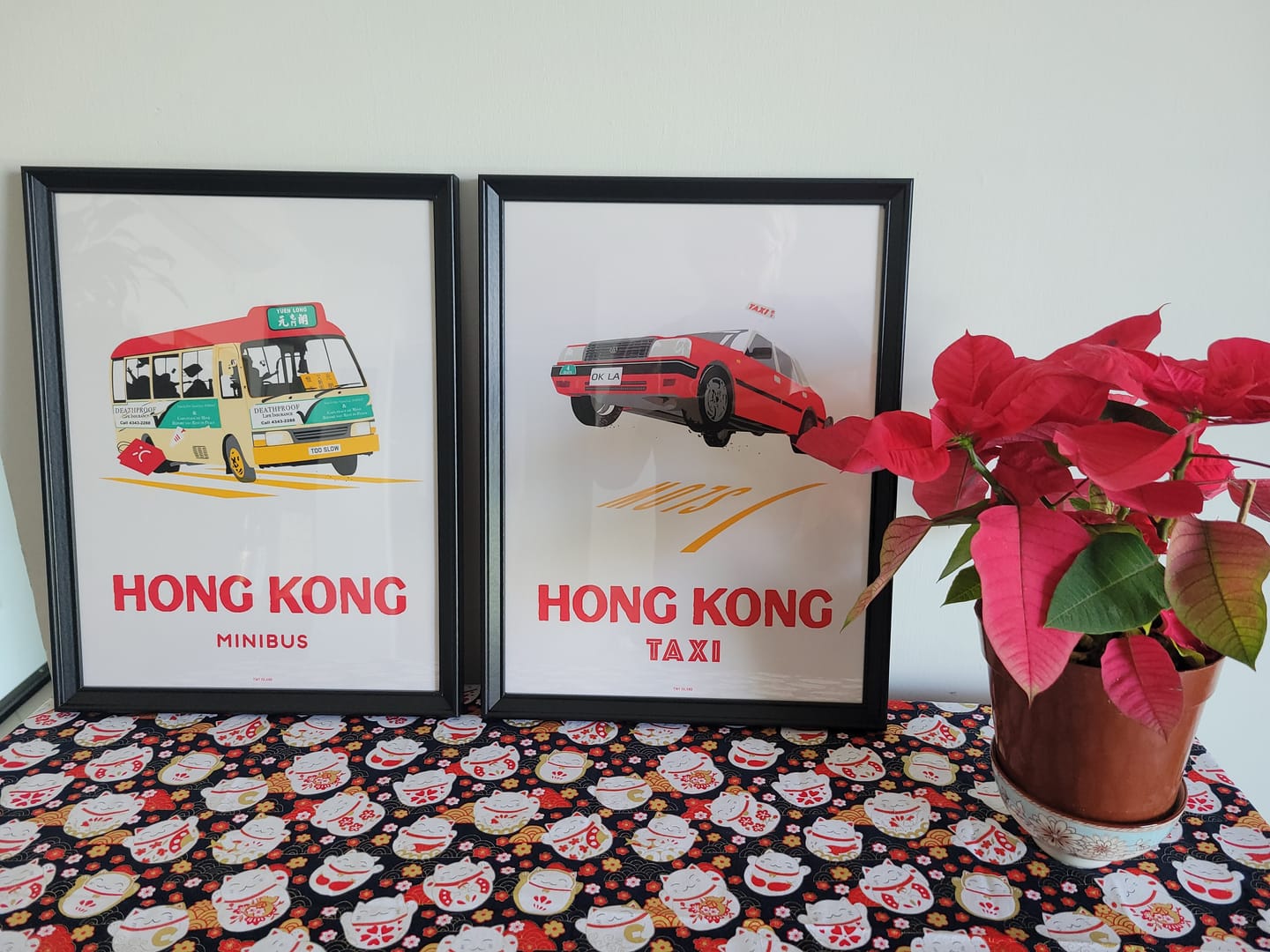 Customer photo review of Red Minibus Offset
