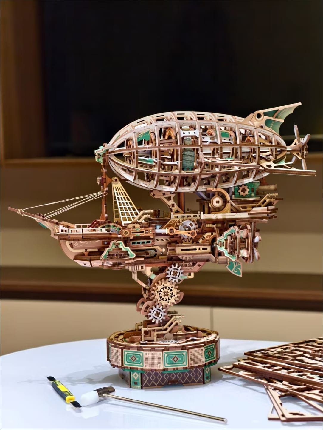 Customer photo review of Vapor Trek 3D Wooden Puzzle