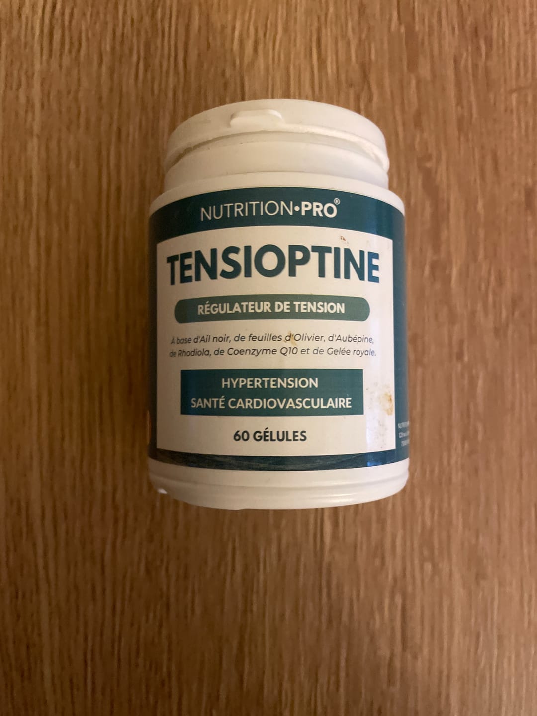 Customer photo review of TENSIOPTINE - 60 GÉLULES