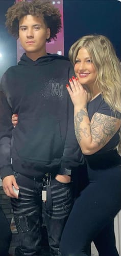 Customer photo review of AMIRI Destroyed Jeans #8823