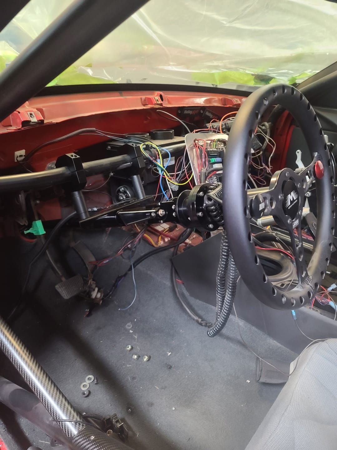 Customer photo review of Motion Raceworks Billet Aftermarket Turn Signal Switch 15-140