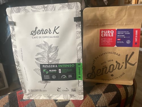 Customer photo review of Pack Patagonia Dúo (Blend Puro Chile+ Blend Patagonia Intenso) | 2 Paquetes de 250G
