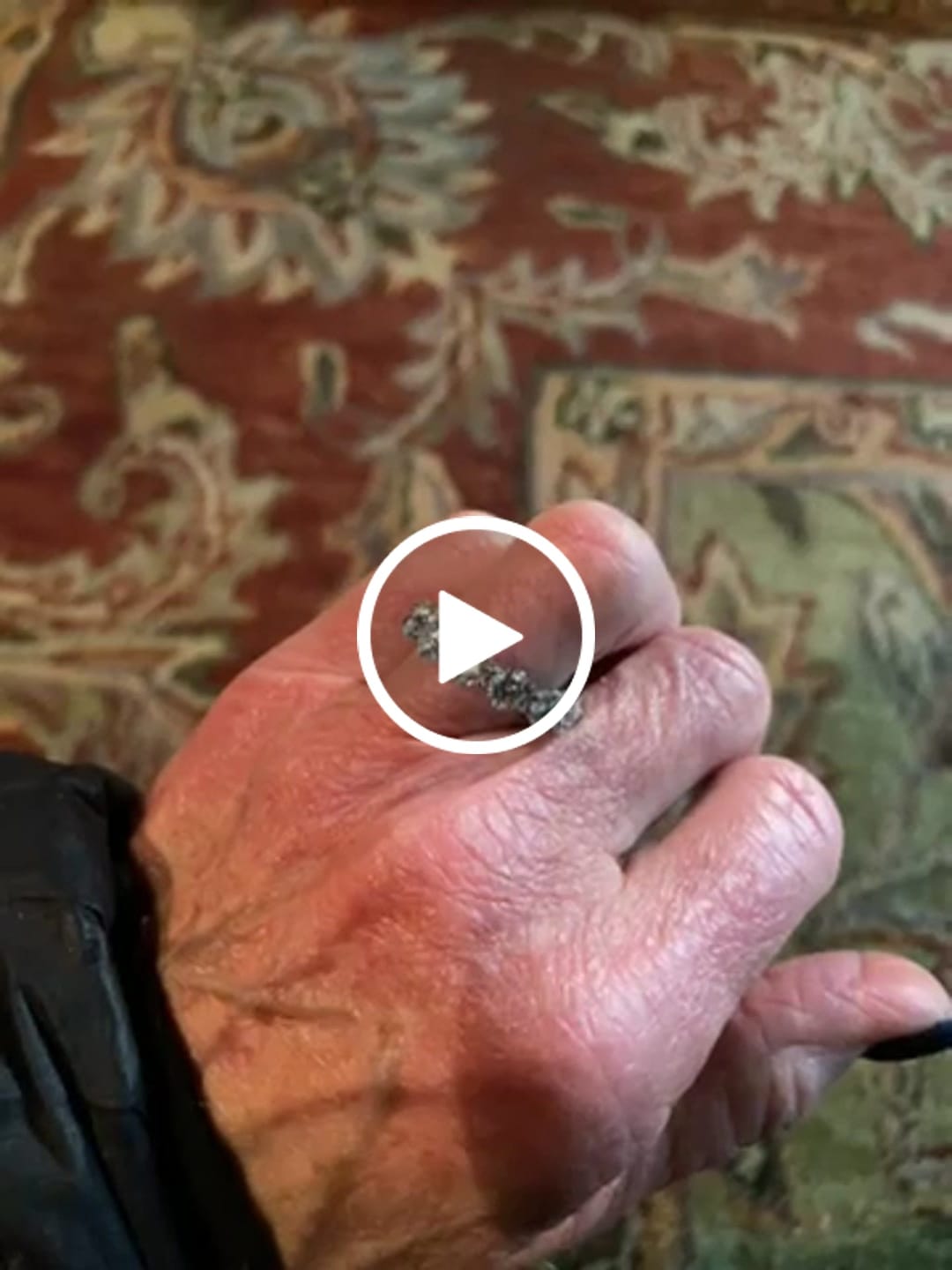 Customer video review of Coralia 0.5Ct Moissanite 925 Sterling Silver Eternity Band Ring