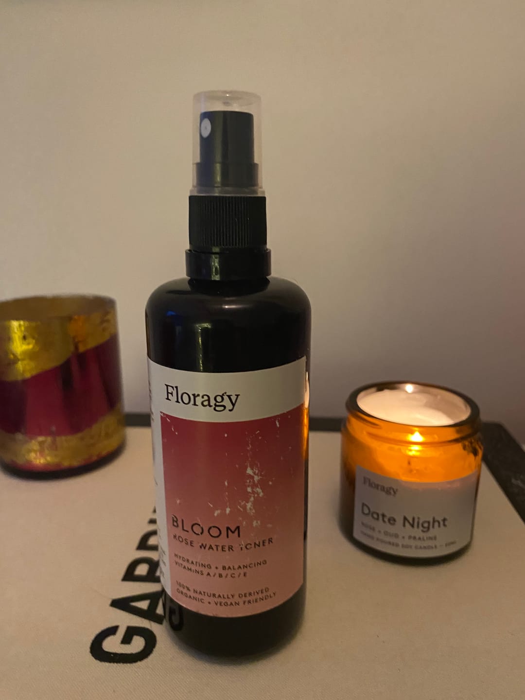 Customer photo review of Bloom – Organic Rose Water Toner