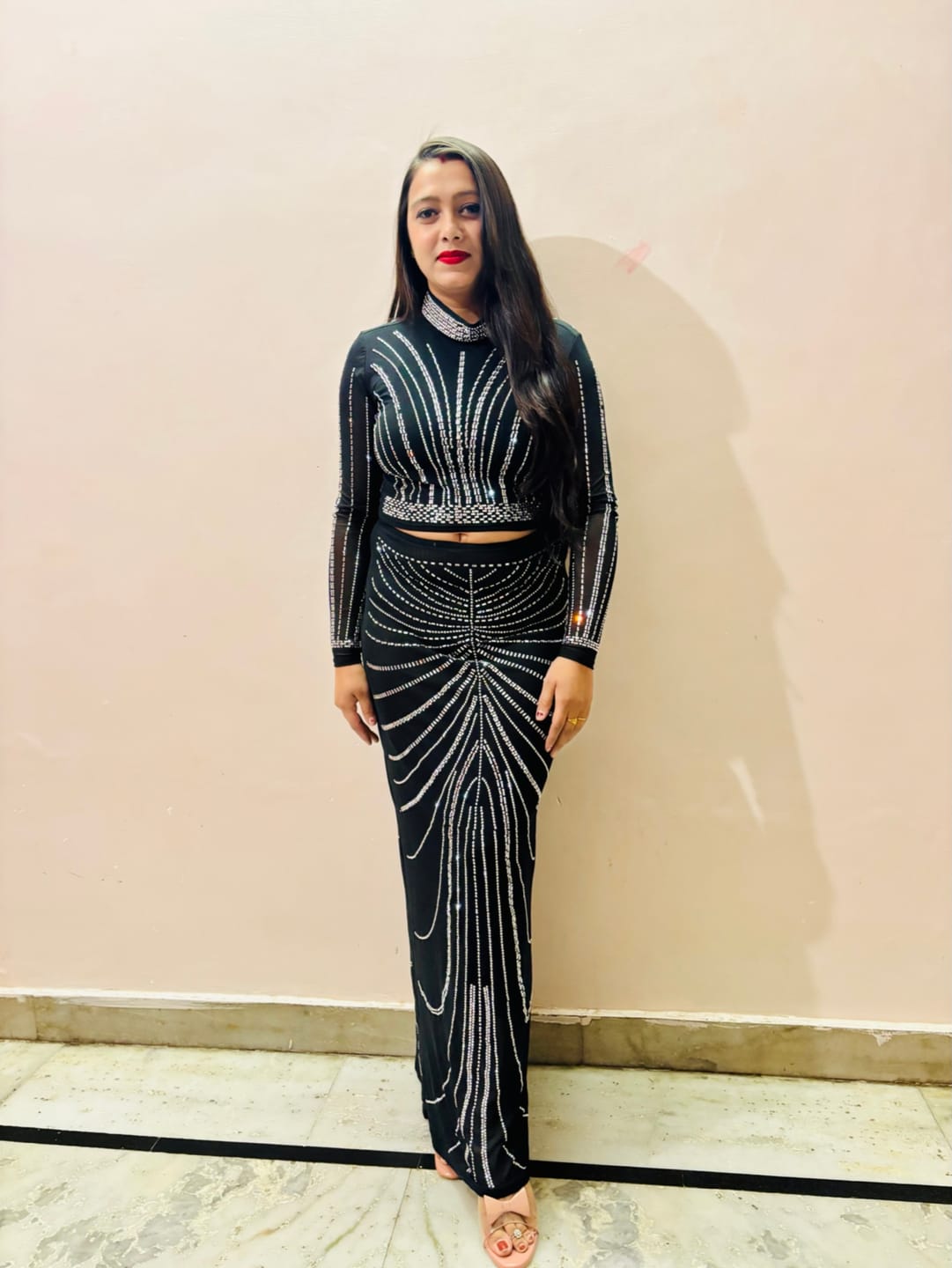 Customer photo review of Martha Luxe Party 2 Piece Set