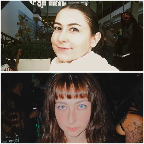 Customer photo review of Basic Pure Choco (Silicone Hydrogel)