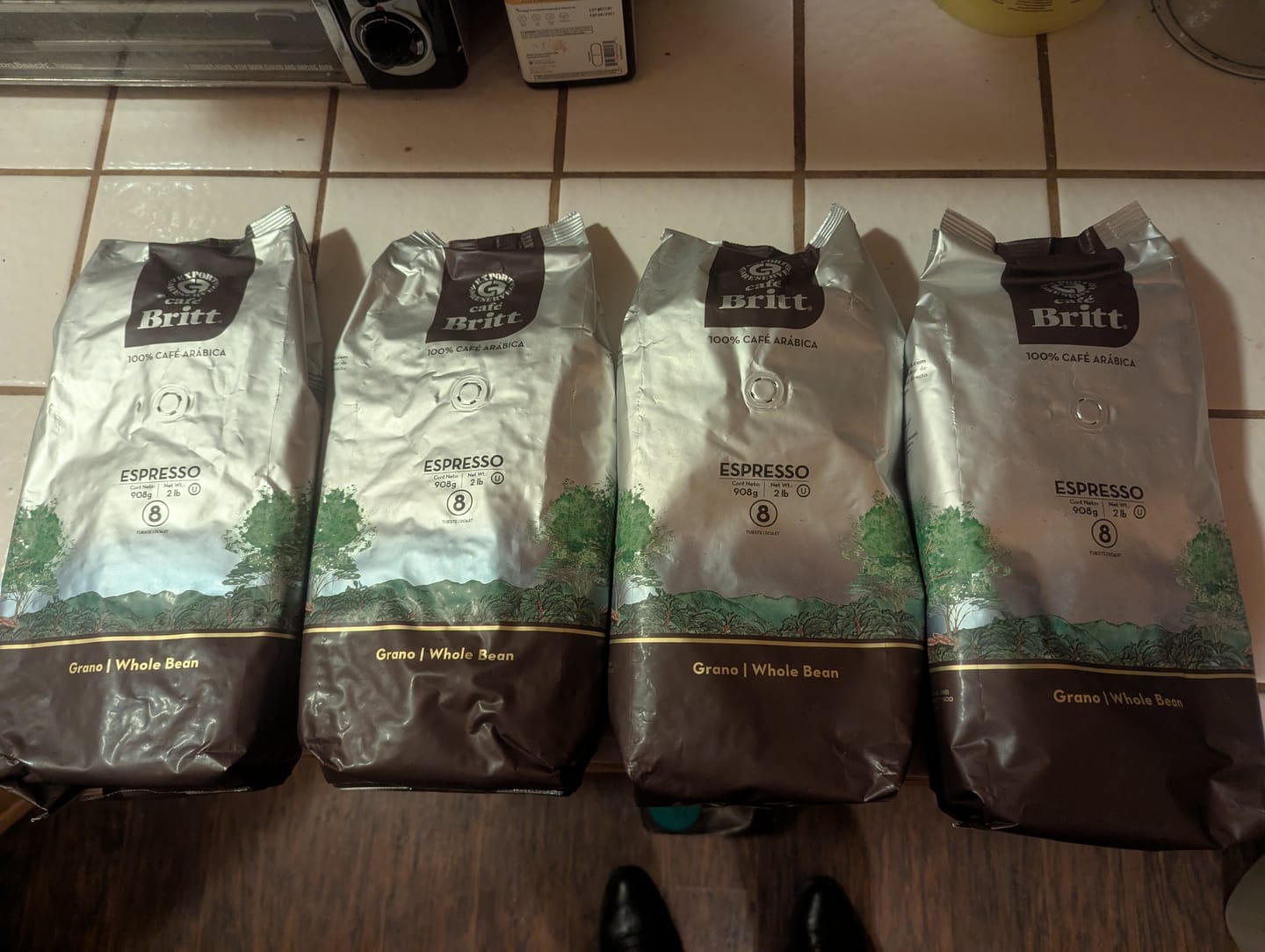 Customer photo review of COSTA RICAN ESPRESSO COFFEE 2LB