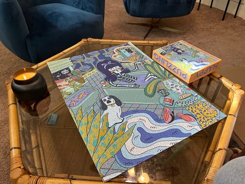 Customer photo review of Moonlight | 1000 Piece Puzzle