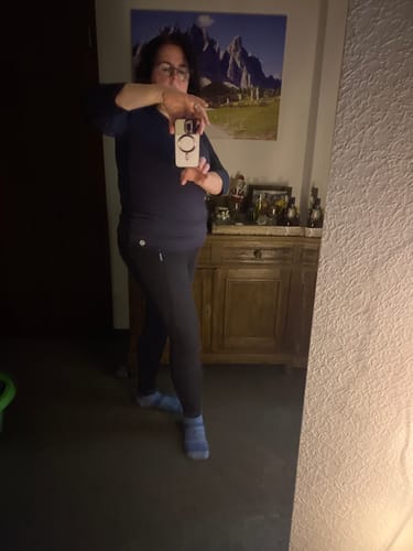 Customer photo review of BERGMENSCH® - Thermo Leggings / Damen