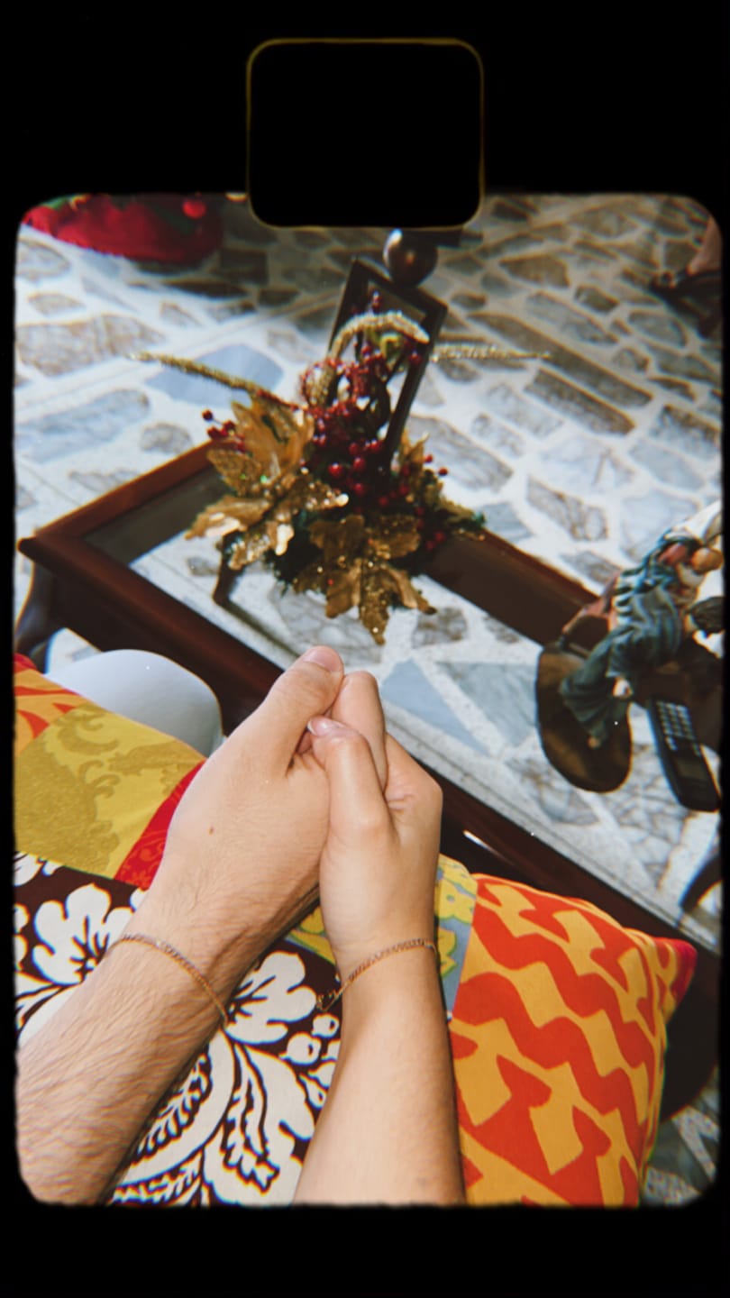 Customer photo review of Pulseras Eslabón Plano en Oro laminado 18k Para Pareja