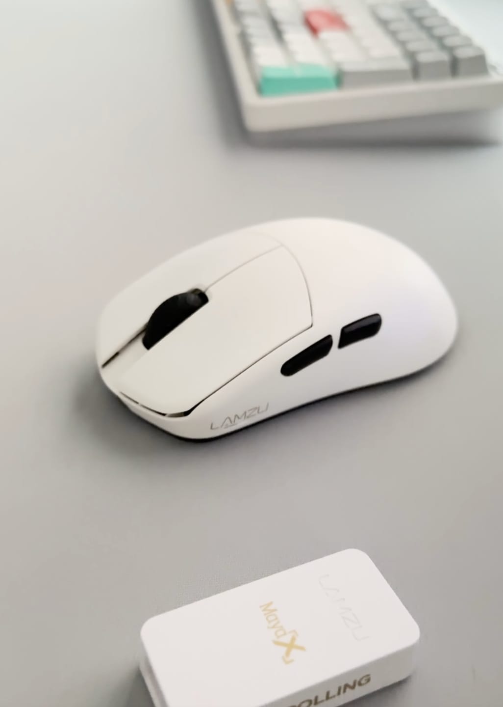 Customer photo review of Lamzu Maya X Wireless Mouse