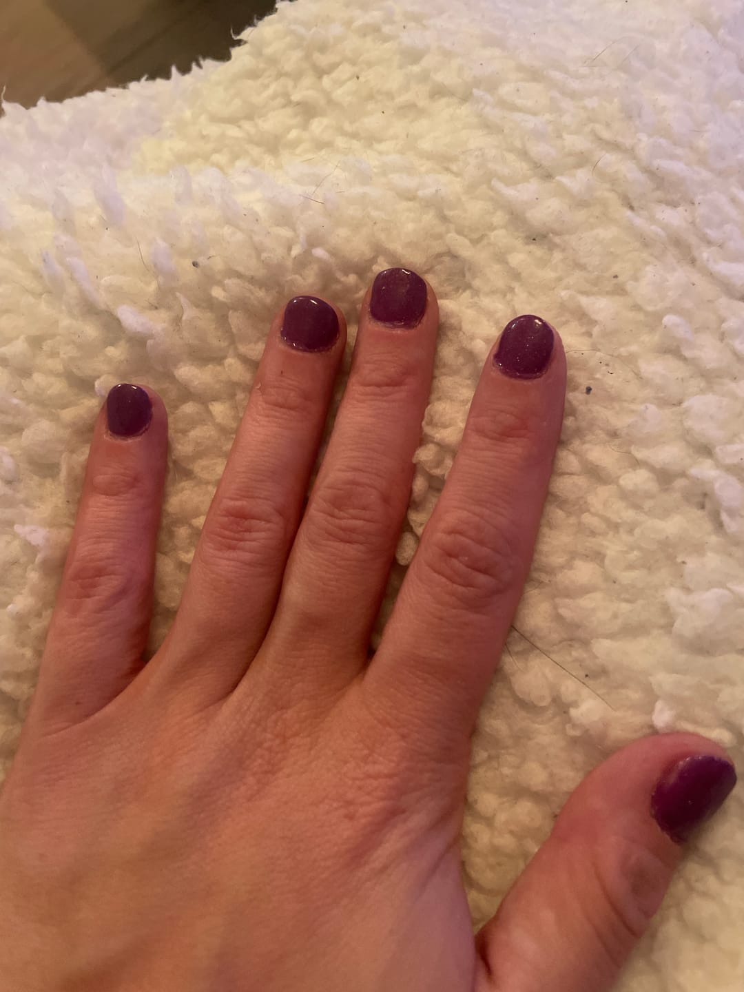 Customer photo review of Diamond Night Dipping Powder