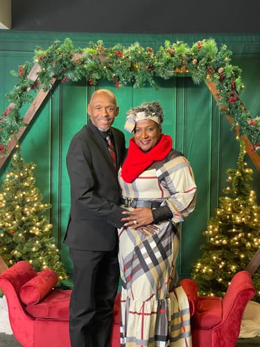 Customer photo review of Beautiedoll Plaid Off-Shoulder Tied Dress