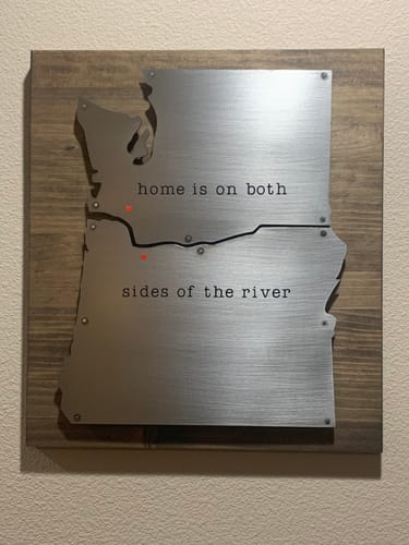 Customer photo review of Washington /Oregon Both sides of the river