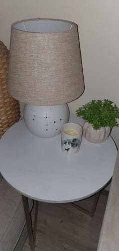 Customer photo review of Belleek Living Orbit Lamp Luminaire