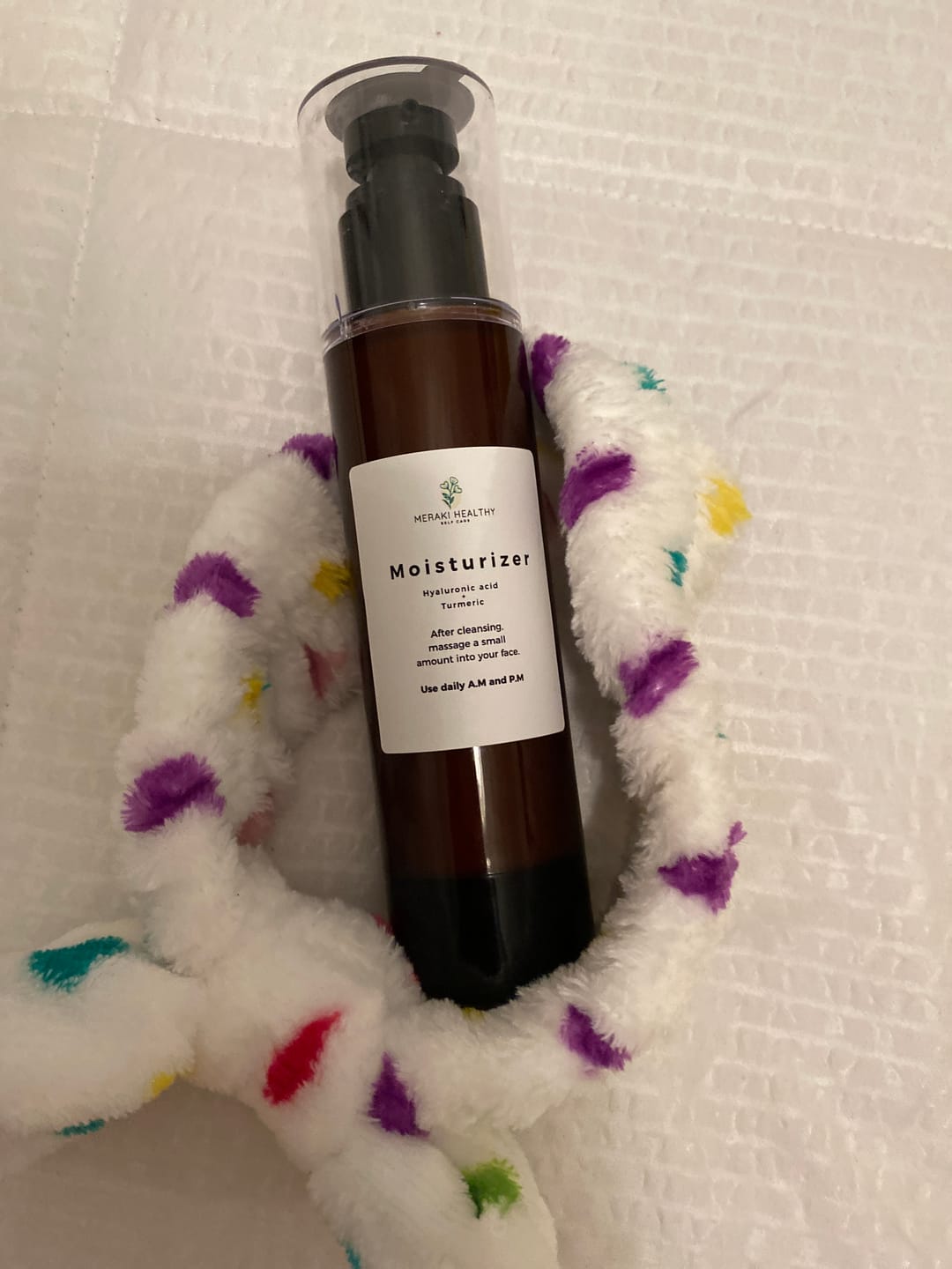 Customer photo review of Moisturizer cream