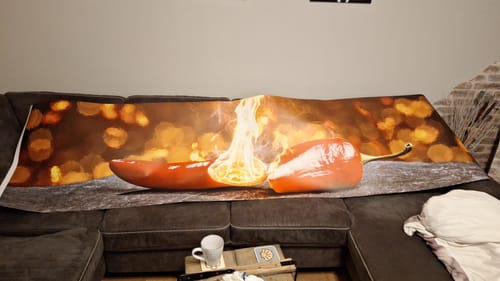 Customer photo review of Fototapete