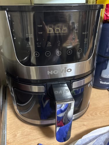 Customer photo review of Air Fryer Novio Grill & Fry