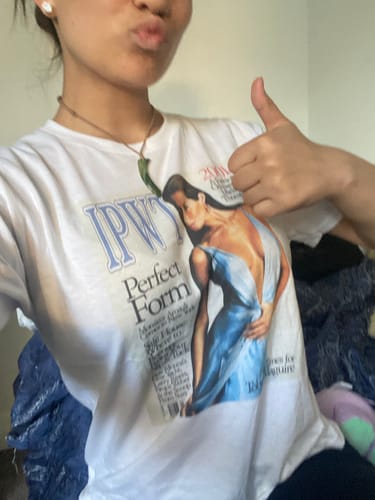 Customer photo review of perfect form baby tee