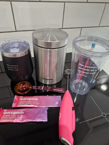 Customer photo review of rainbow dust - starter kit