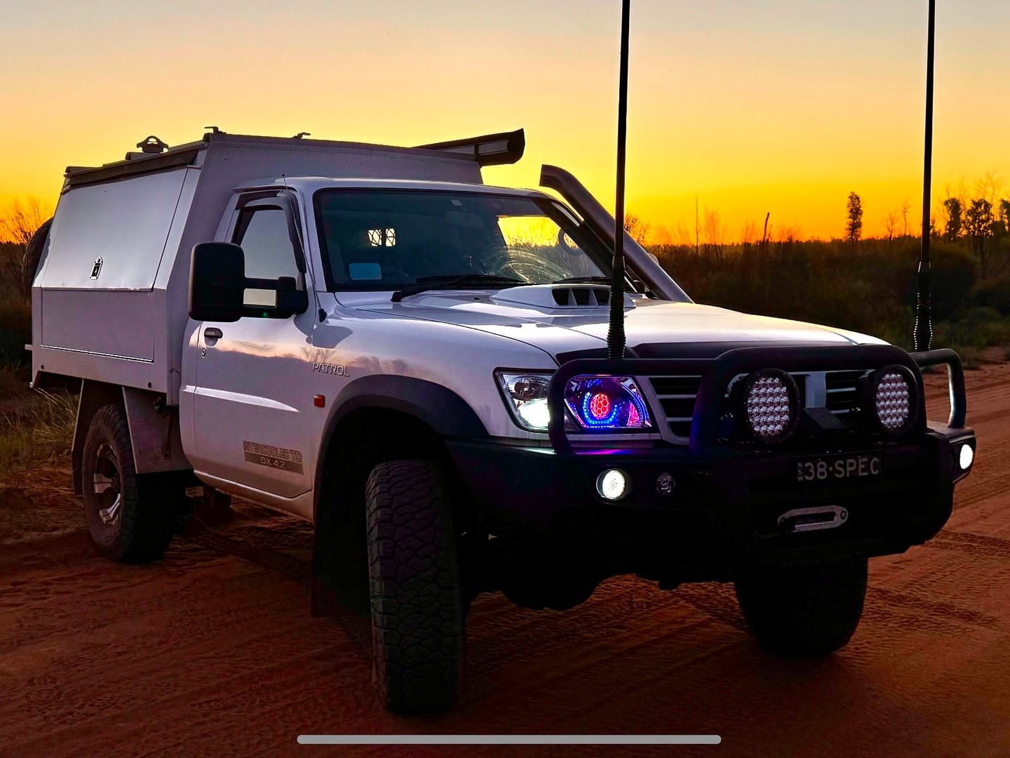 Customer photo review of Nissan Patrol Gu S1-3 Projector/Custom Headlights
